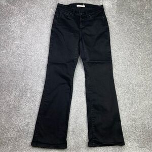 Levi's Jeans Women's 2 Black Classic Bootcut Mid-Rise Stretch